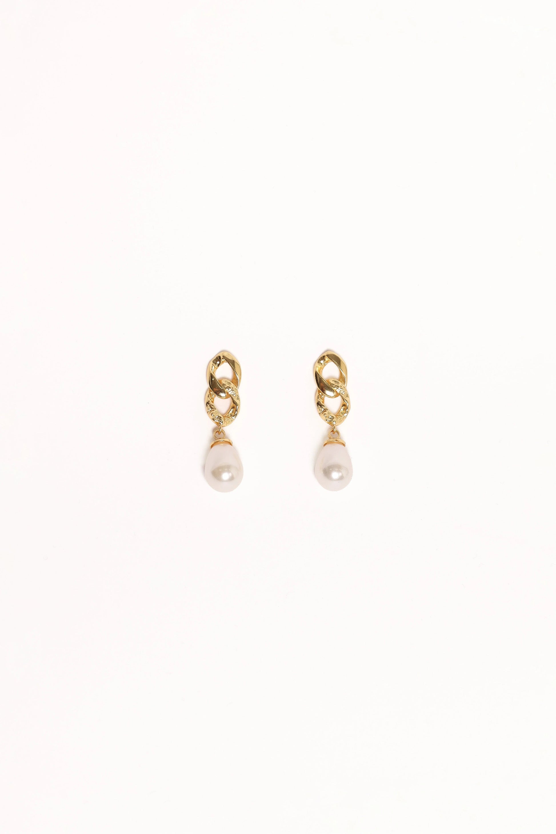 Tallulah Earrings - Gold/Pearl